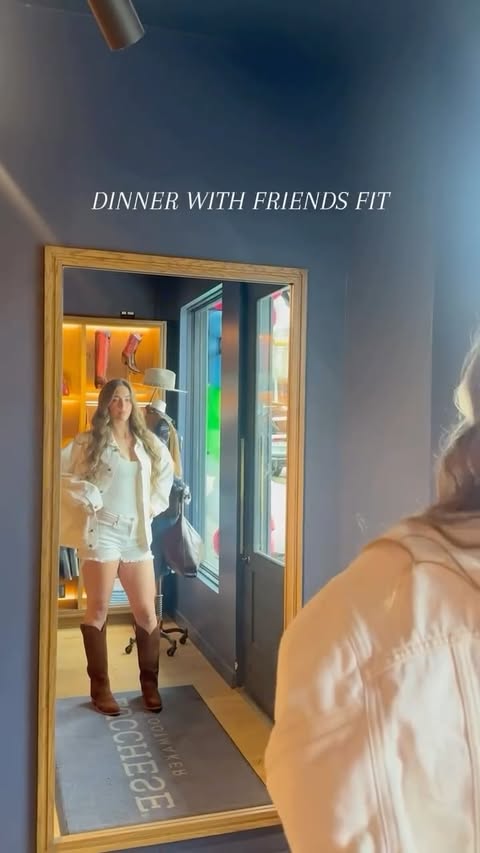 Instagram post by @kaiahaltmeyer for Lucchese. Caption reads: [...] into every part of my life with @Lucchese 🤘....