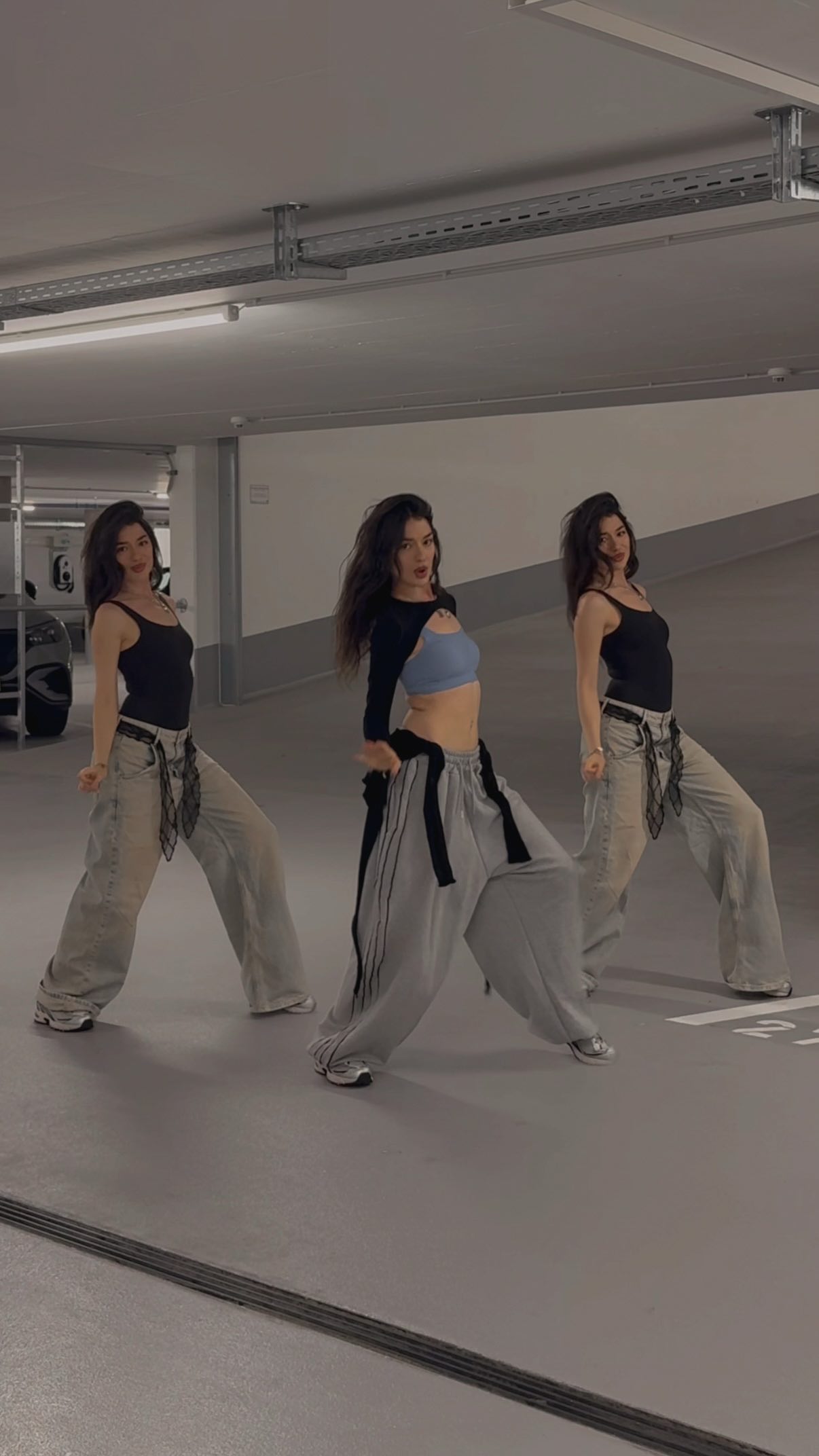 Instagram post by @chrissipatakas for sloggi. Caption reads: moves feel better in sloggi 🪶🧸 @sloggi x....