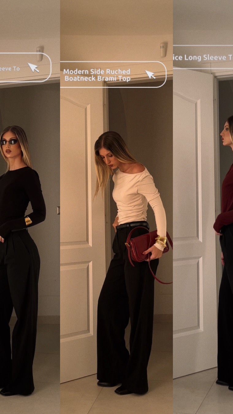 Instagram post by @manuuseminara for OGL Move. Caption reads: Simple pieces, timeless mood with @ogl_move....