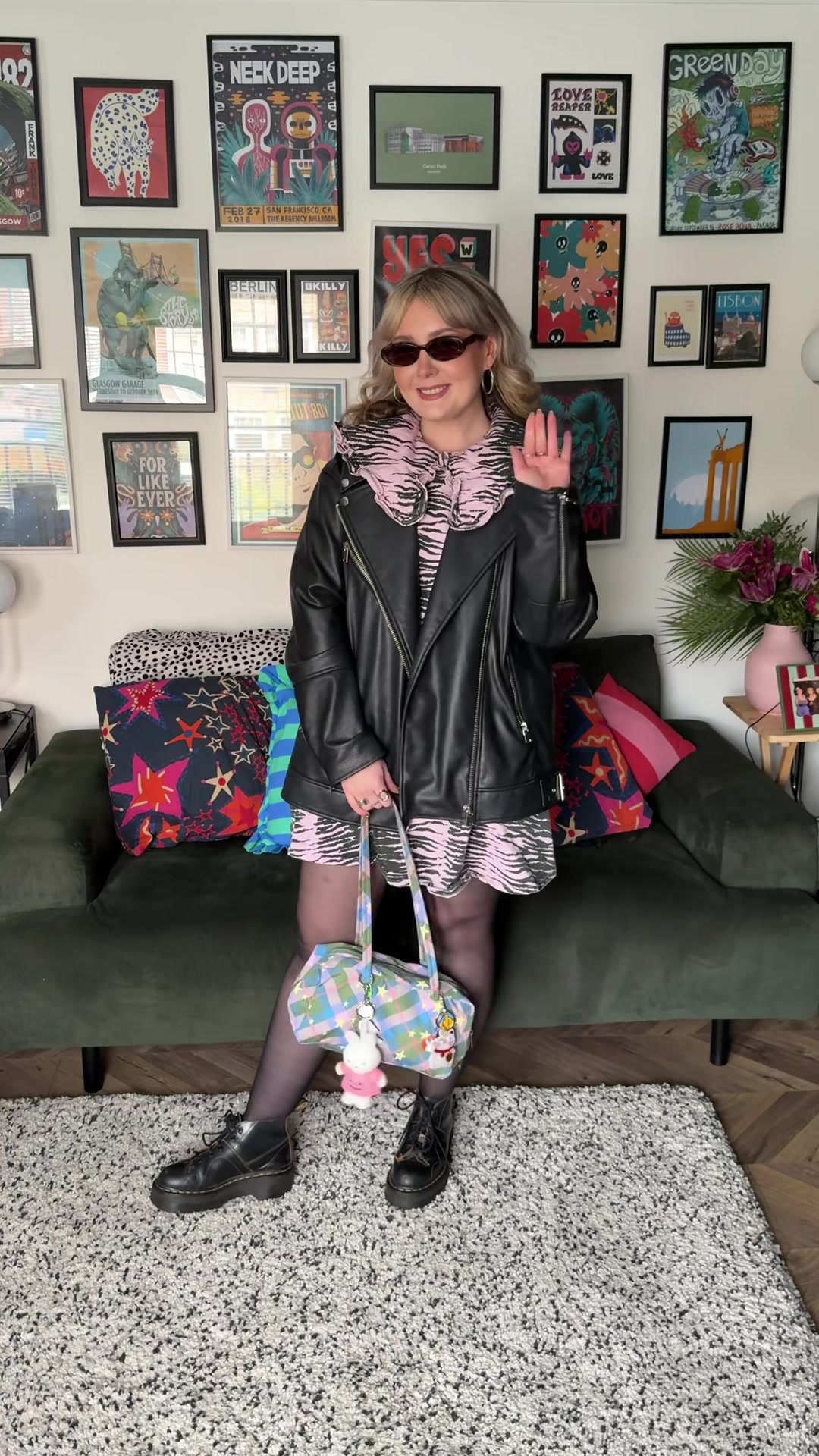 TikTok post by @milliewearsit for BAGGU. Caption reads: [...] come true paired with my gorg @BAGGU from....