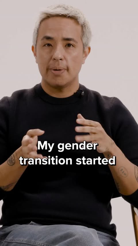 Instagram post by @itsashlyperez for BuzzFeed. Caption reads: @itsashlyperez gets real about transitioning and....