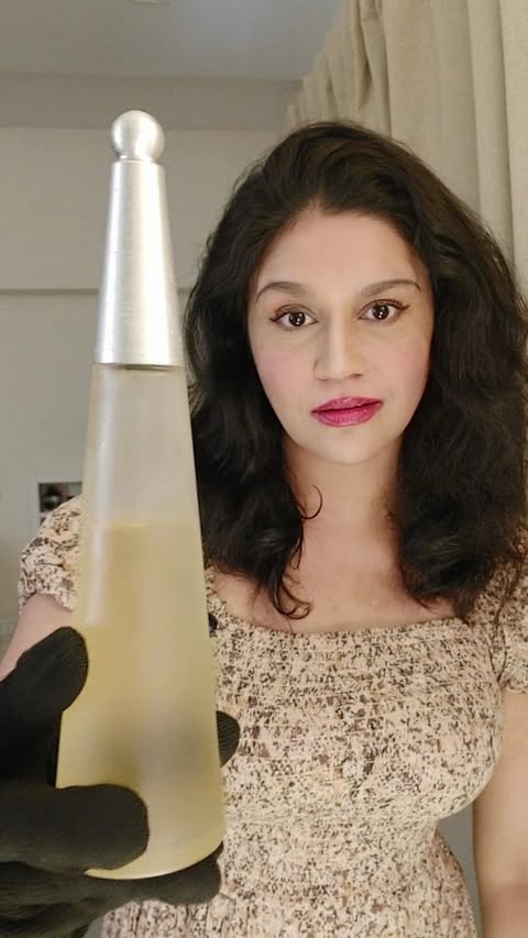 Instagram post by @devikafragrances for Issey Miyake Parfums. Caption reads: WHY fragrance?
Because scent speaks before....