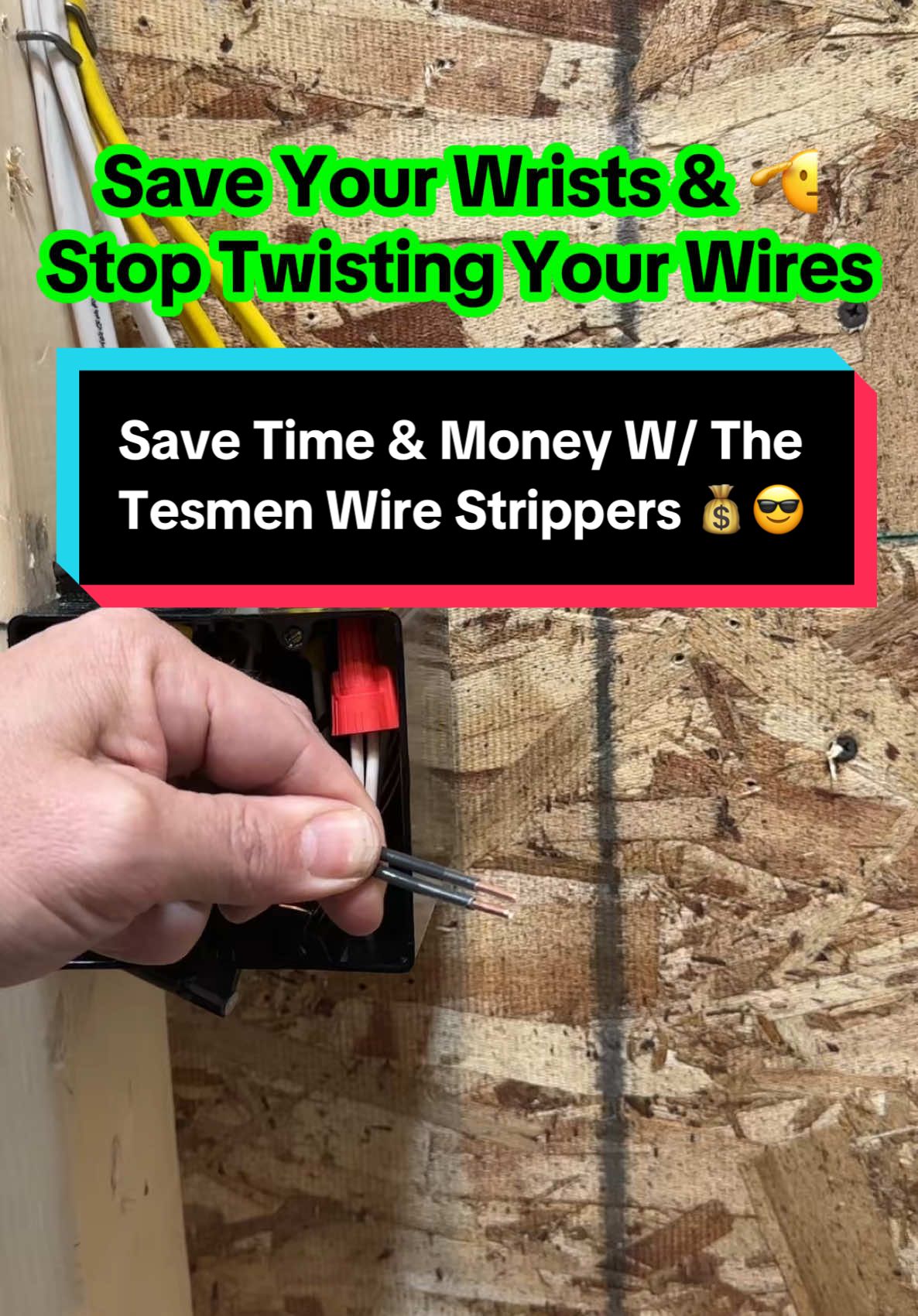 TikTok post by @thebasementking12 for TESMEN. Caption reads: Save Yourself Time & Money By Using The @TESMEN....