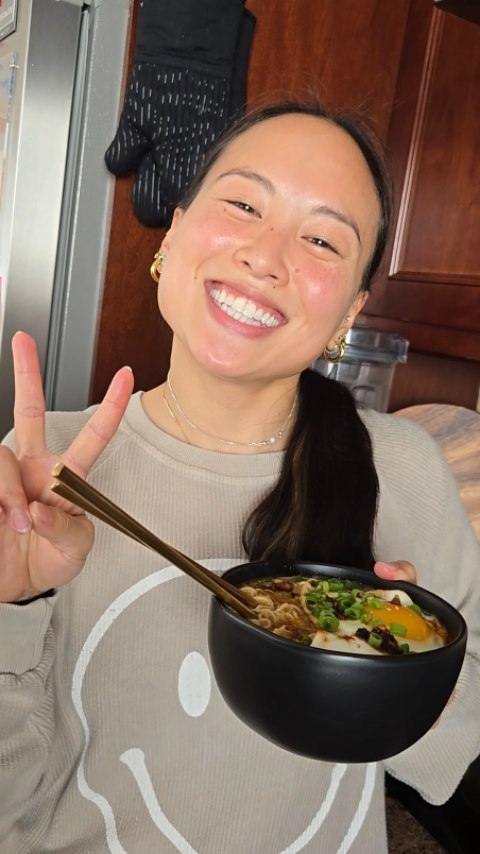 Instagram post by @_sunnychoi for Incredible Egg. Caption reads: #sponsored ☀️☀️☀️ A recipe that has my name....