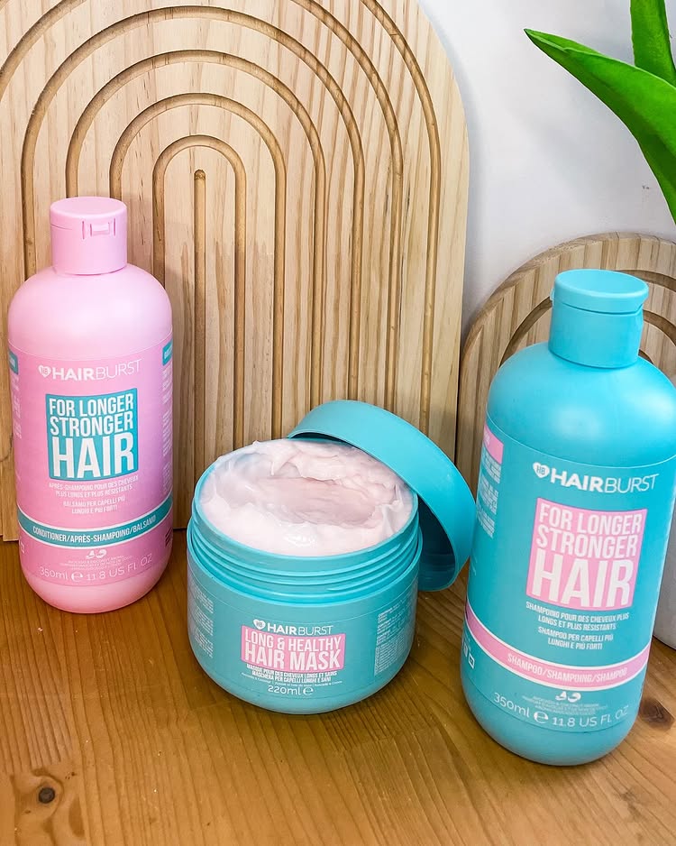 Instagram post by @mum.avis for Hairburst. Caption reads: Coucou les super-mamans (et toutes les autres....