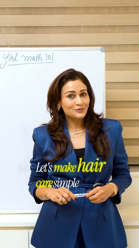 Instagram post by @drgeetika for Parachute Advansed. Caption reads: #ad Haircare doesn’t have to be complicated. 

 
A....