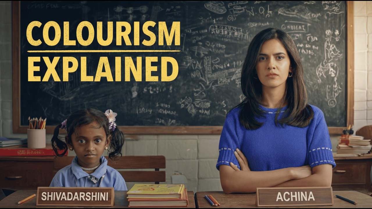 YouTube post by @aevytv for Odoo. Caption reads: Why Indians are still OBSESSED with white skin.