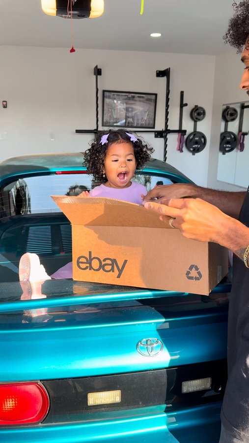 Instagram post by @rs.carjournal for eBay Motors. Caption reads: Give this ride some TLC with @rs.carjournal 🛠️ He....