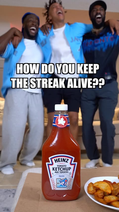 Instagram post by @nickk_mcdonald for Heinz. Caption reads: We’re getting our streak going with Heinz! How....