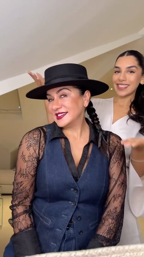 Instagram post by @jujusheikh for Cantu Beauty. Caption reads: can’t deny she looks fabulous 

@cantubeautyuk....