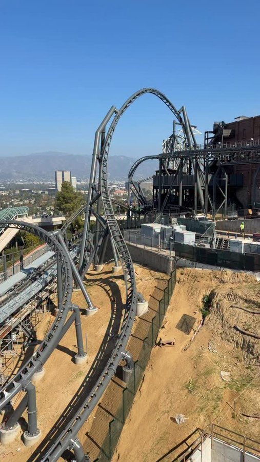 Instagram post by @itschristianeverywhere for Universal Studios Hollywood. Caption reads: Fast & The Furious Testing Is In Full Effect! 💨.