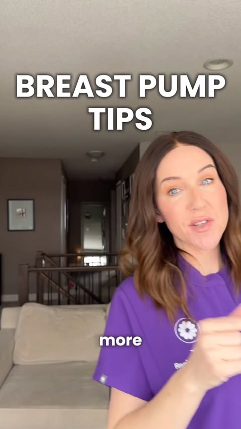 Instagram post by @mama_nurse_tina for Lansinoh. Caption reads: [...] tips from your breastfeeding bestie!....
