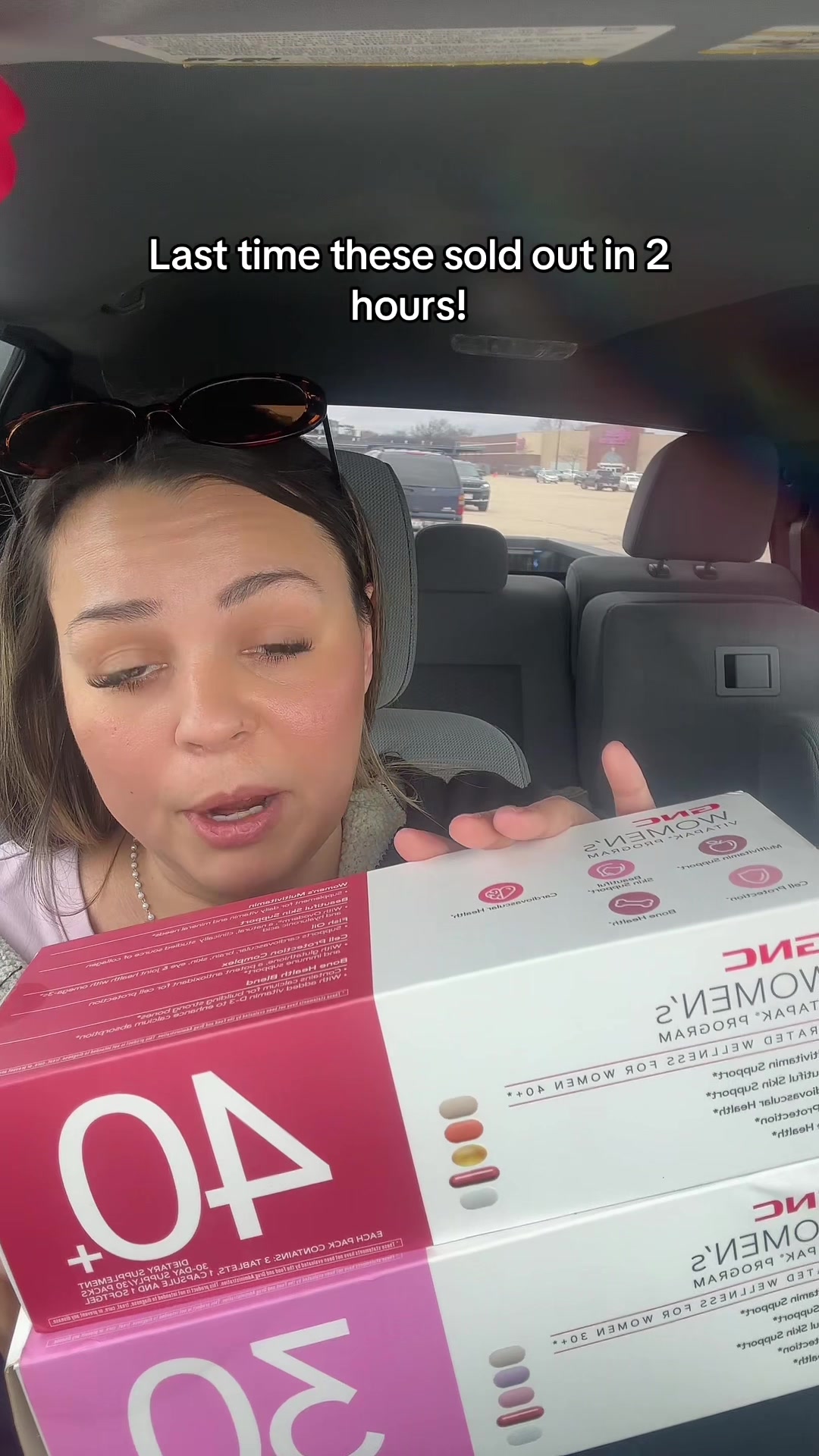 TikTok post by @stephanien123888 for GNC. Caption reads: @GNC Live Well #tiktokshopcreatorpicks [...].