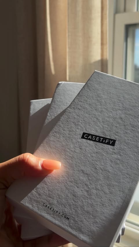 Instagram post by @herbalancededit for CASETiFY. Caption reads: [...] life… make it personal 🌸📱🤳🏾 shop at....