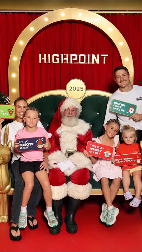 Instagram post by an influencer for Highpoint Shopping Centre. Caption reads: Step into Wondermas at @highpointofficial this....