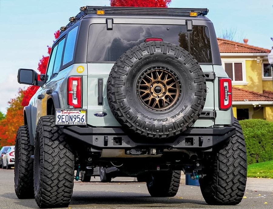 Instagram post by @adobo4runner for DV8 Offroad. Caption reads: New setup, who dis? Loving the new @dv8offroad....