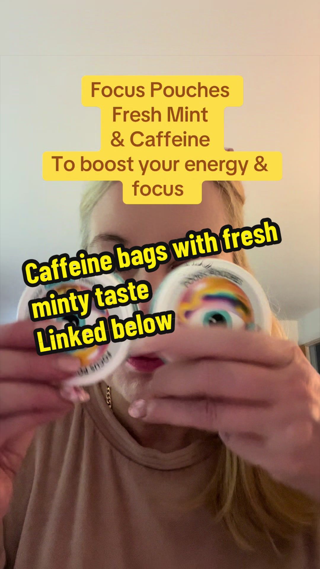 TikTok post by @prelovedfalkirk for Neutonic. Caption reads: [...] #caffieneboost #energysupplememt @Neutonic.