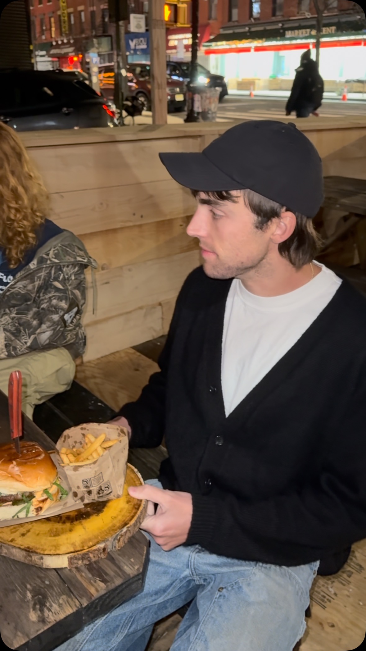 Instagram post by @kylefornow for Blind Barber. Caption reads: [...] love you. @mountaindew Baja Blast and....