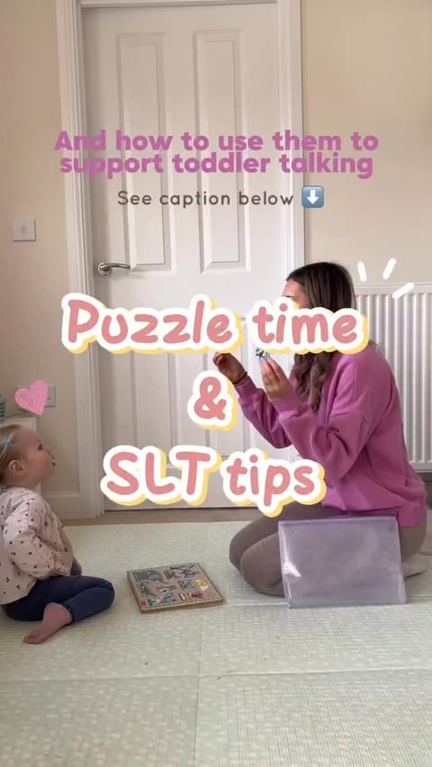 Instagram post by @thespeechmummy for Melissa & Doug. Caption reads: Inset puzzles have to be one of my faveeeee....