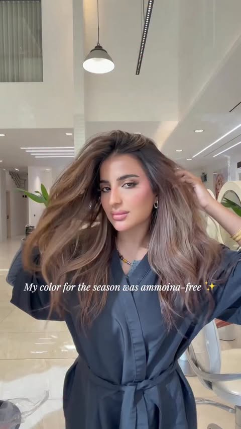 Instagram post by @ghaidaartist8 for L'Oréal Professionnel Paris. Caption reads: #partneredwithlp #la.