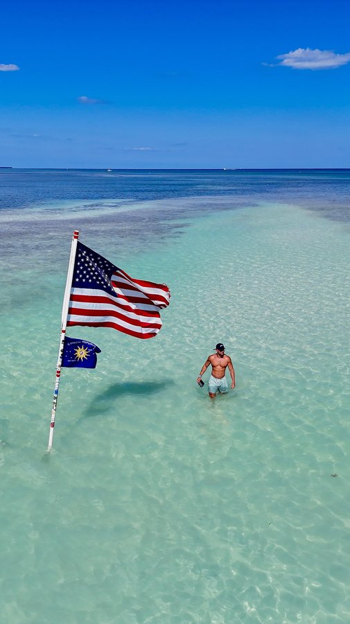 Instagram post by @jsalas_ for Discover Boating. Caption reads: You don’t always need a vacation to escape.....