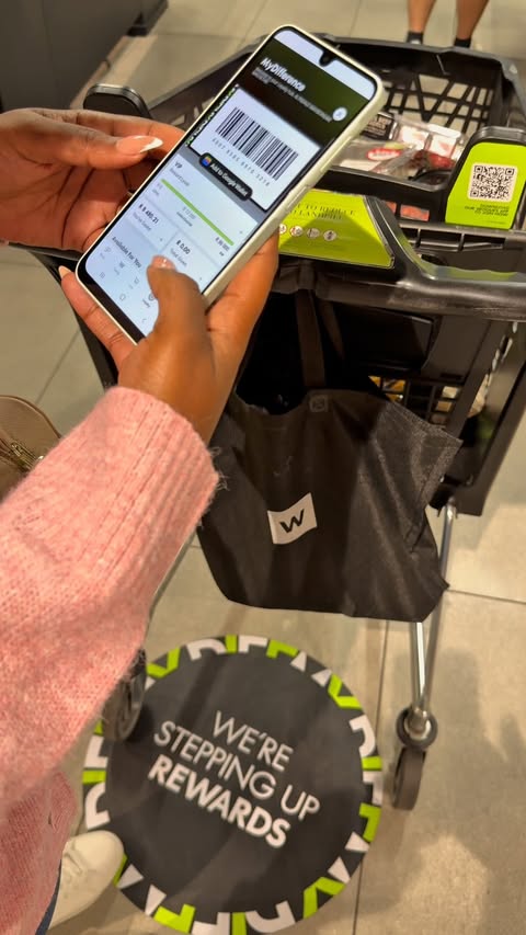 Instagram post by @alyndale.machethe for WOOLWORTHS SA. Caption reads: [...] the rewards waiting for you. #Ad....