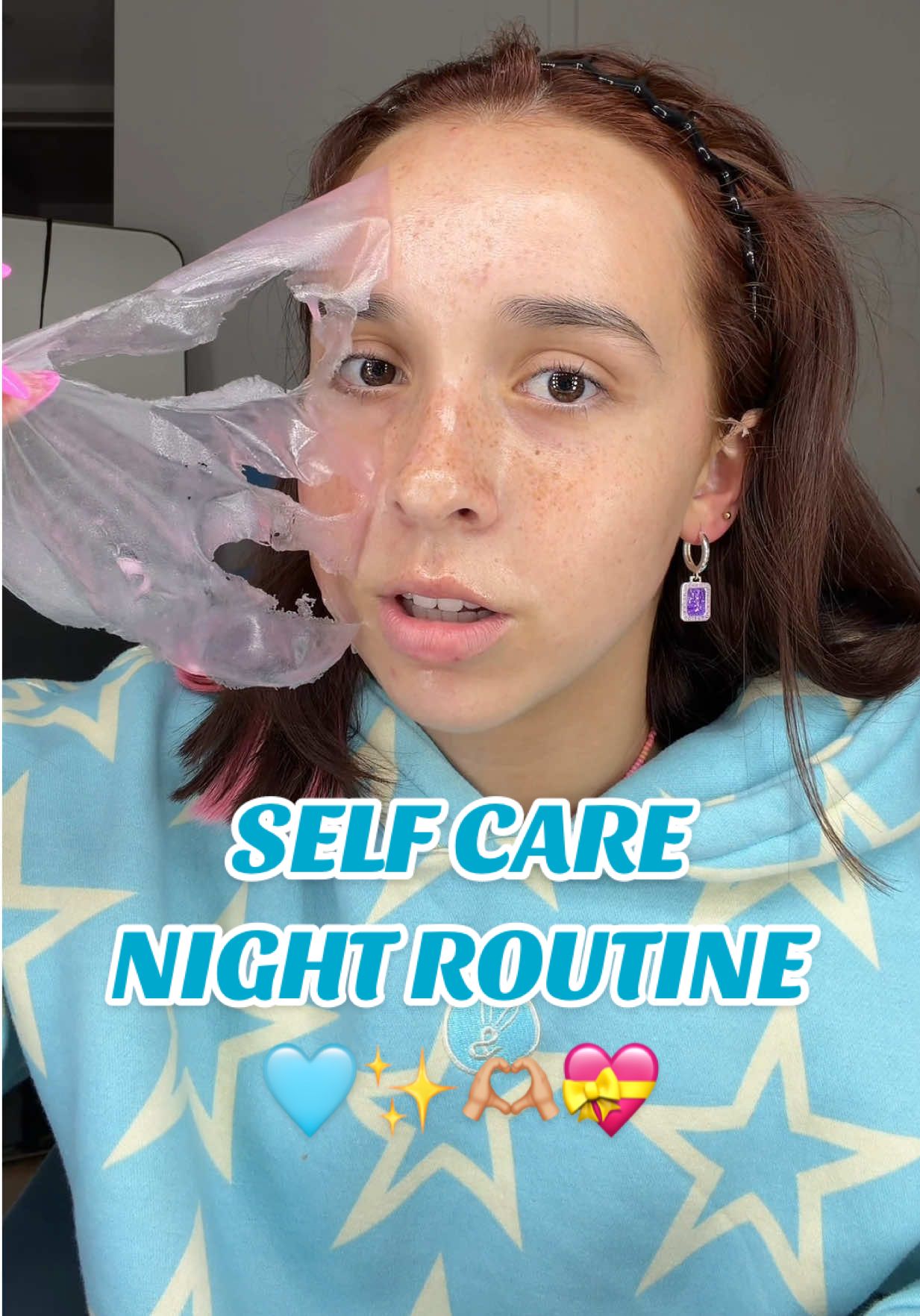 TikTok post by @lisi.shops for BYOMA. Caption reads: #ad the new @byoma mask has my jaw on the FLOOR....