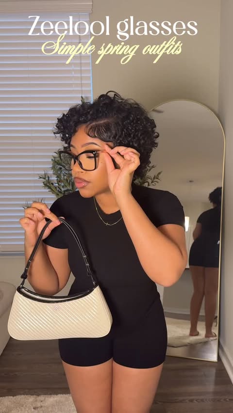 Instagram post by @tamya.calese for Zeelool. Caption reads: @zeelool spring outfit.