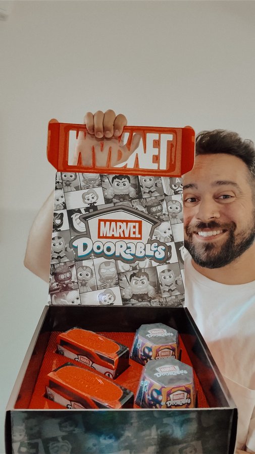 Instagram post by @blakespopnook for Disney Doorables. Caption reads: It’s truly a marvel how @disneydoorables keeps....