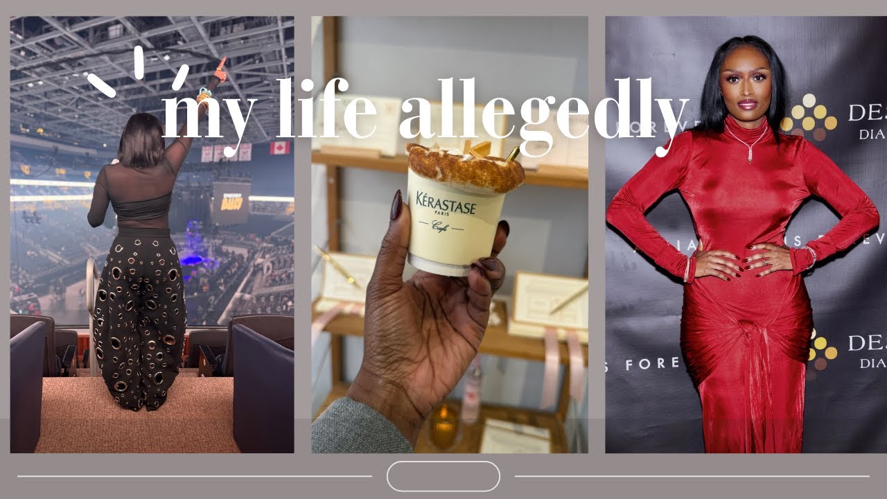 YouTube post by @TENICKAB for LIKEtoKNOW.it. Caption reads: Burna Boy Concert. New Hair. Thoughts on Divorce.....