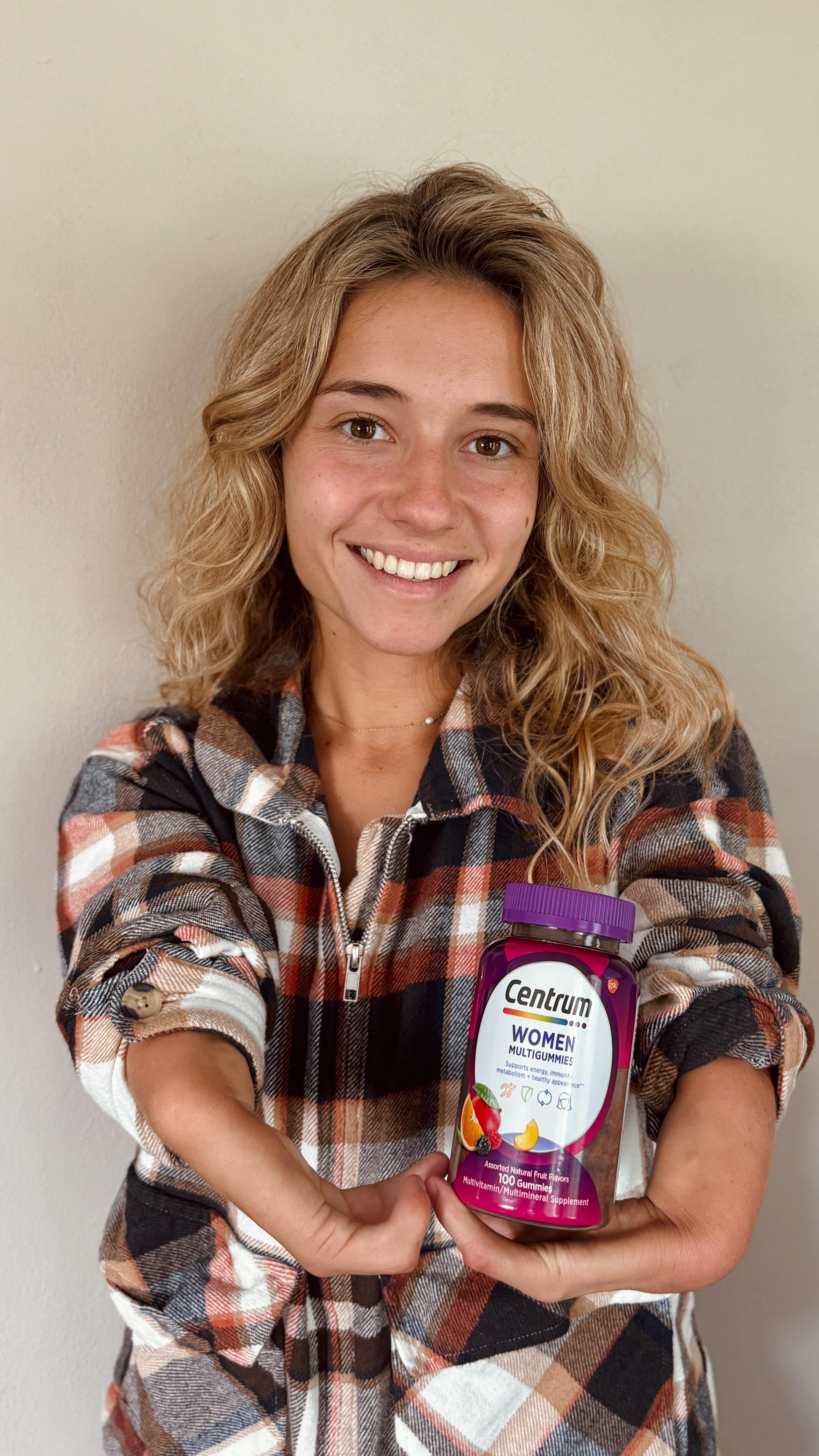 Instagram post by @livstone for Walgreens. Caption reads: #ad Stepping into my new and busy fall wellness....