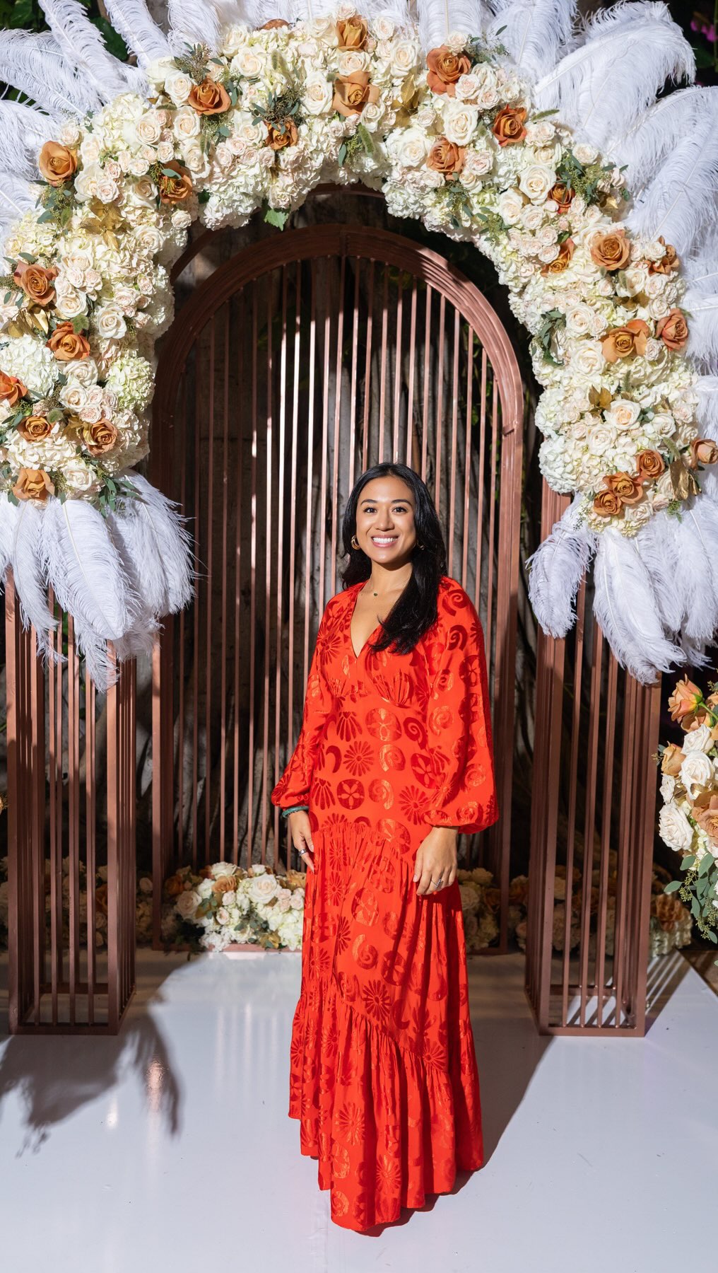 Instagram post by @explorewithgg for The Palm Beaches. Caption reads: ✨ A look into the centennial gala to celebrate the....