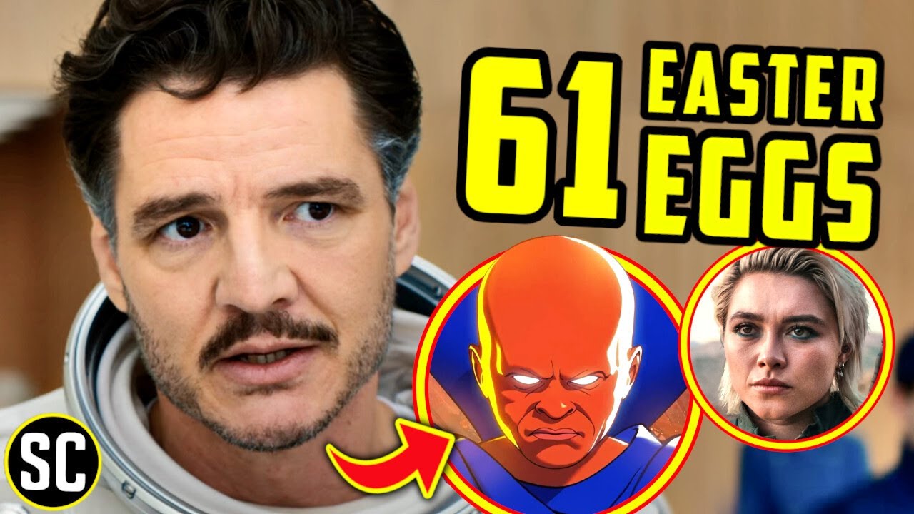 YouTube post by @ScreenCrush for Drink LMNT. Caption reads: Fantastic Four: First Steps Final Trailer....