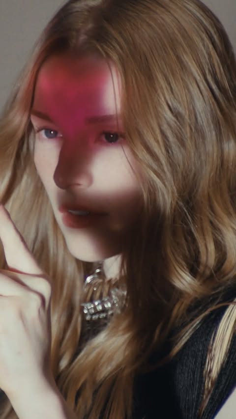 Instagram post by @hunterschafer for Mugler. Caption reads: beware of Angels @muglerofficial 
#muglerpartner....