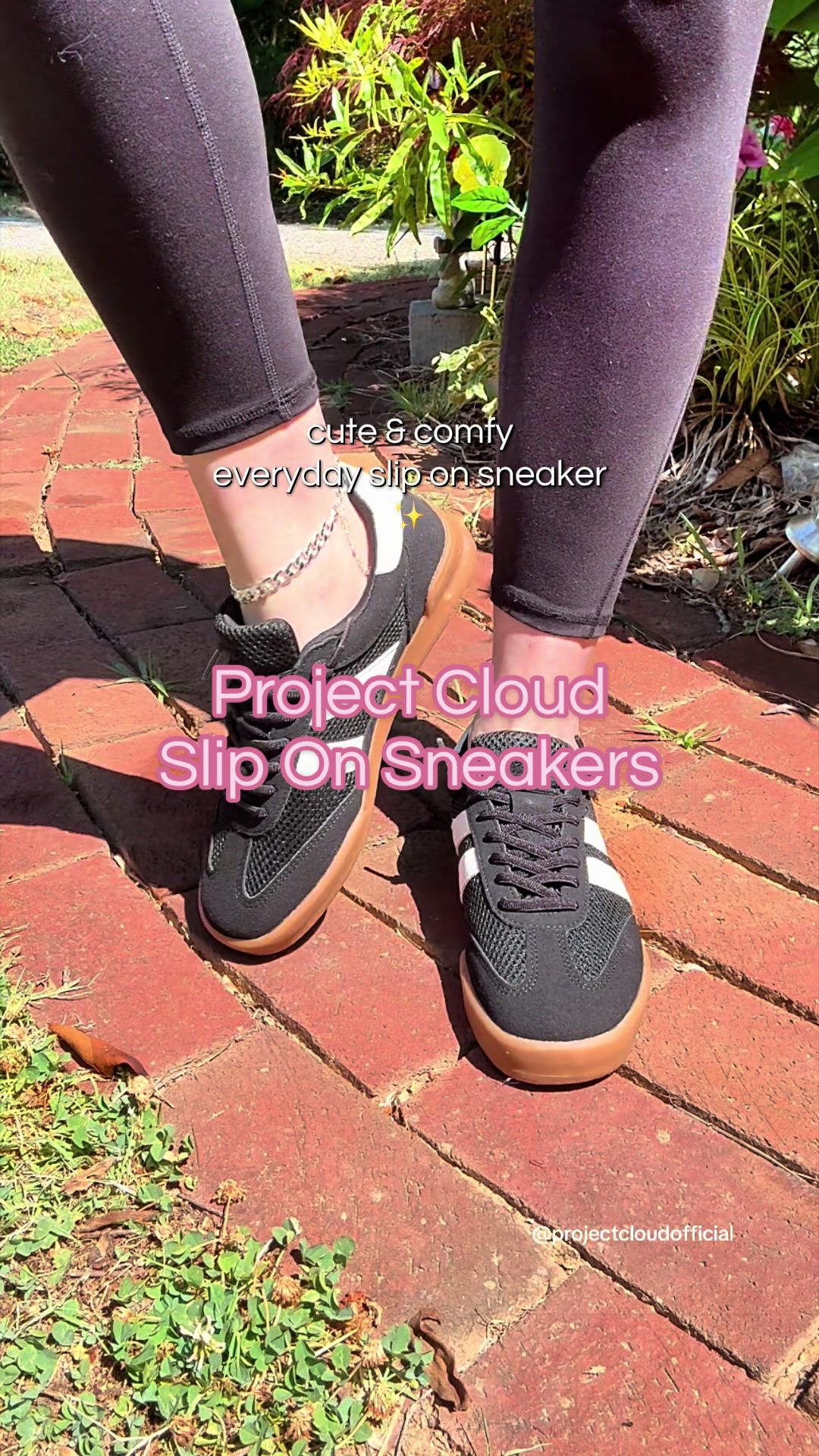 TikTok post by @alicia.toney2 for Project Cloud. Caption reads: @Project Cloud Shoes knows comfort! These are the....