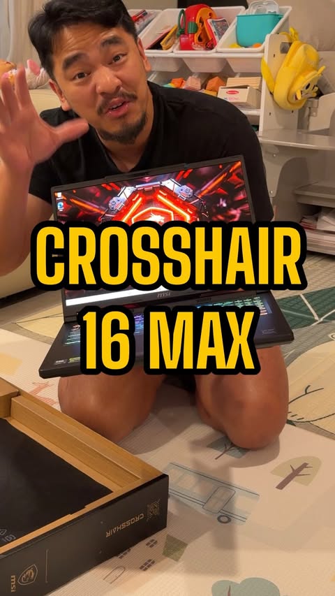 Instagram post by @dinocornel for MSI Gaming. Caption reads: You can never be too prepared for school.......