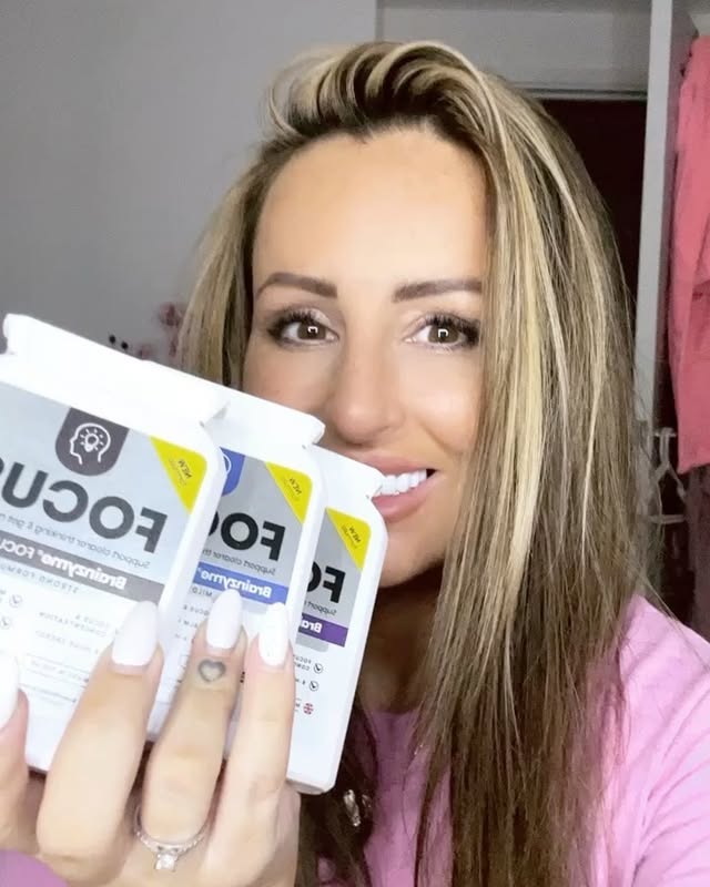 Instagram post by @belazobeauty for Brainzyme. Caption reads: AD: @brainzyme I was kindly gifted the 3 different....