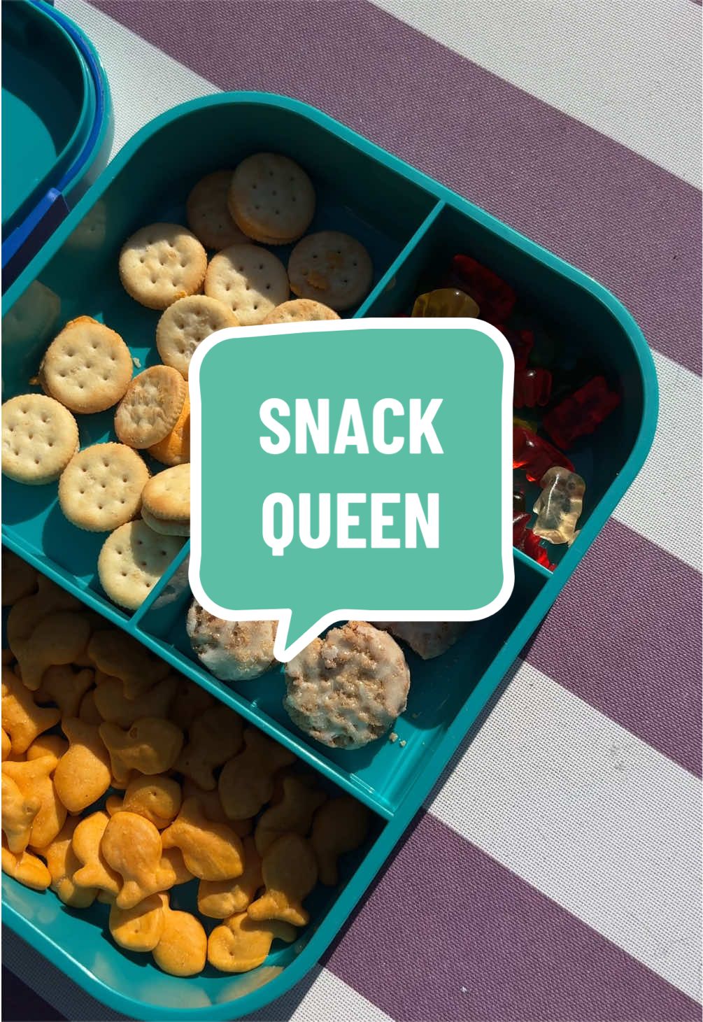 TikTok post by @thethriftydaisy for Bentgo. Caption reads: [...] #snacklover #snacklebox #snackideas #bentgo....