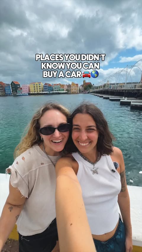 Instagram post by @27travels for Autotrader. Caption reads: [...] can still buy a car online! 🚘🌎 #ad....