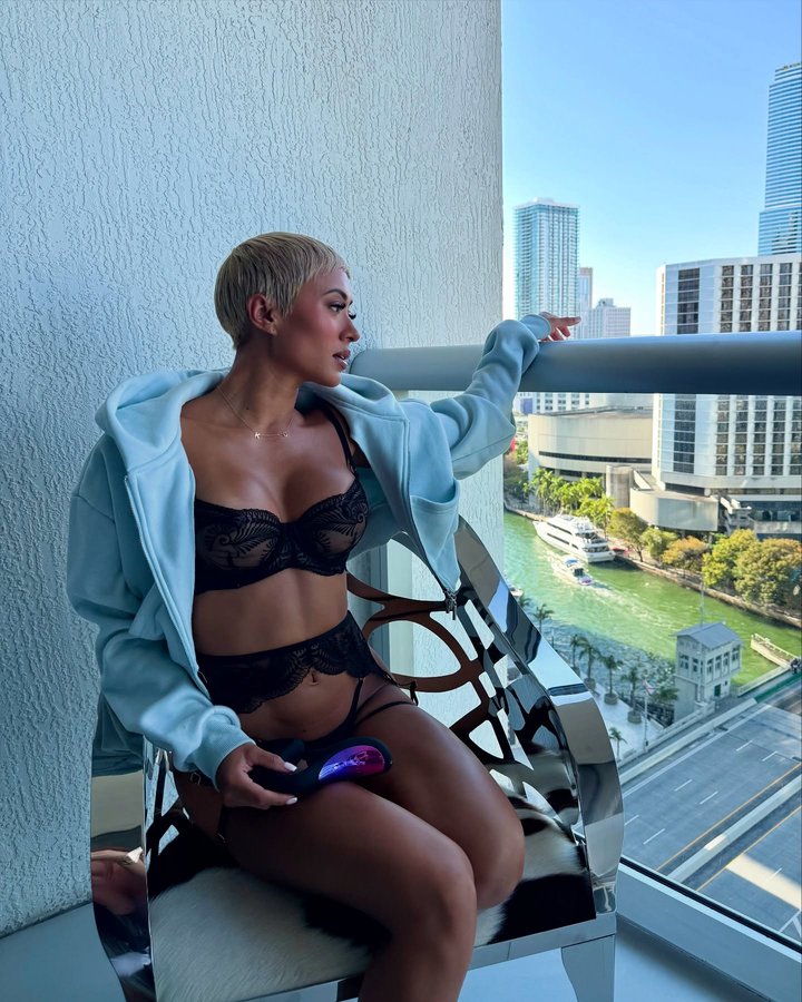 Instagram post by @kazcrossley for LELO. Caption reads: Spring is here! Fresh starts, new energy all that....