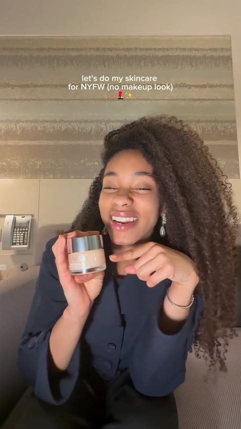 Instagram post by @alycearae for Clinique. Caption reads: [...] hydration is a must & it begins with....