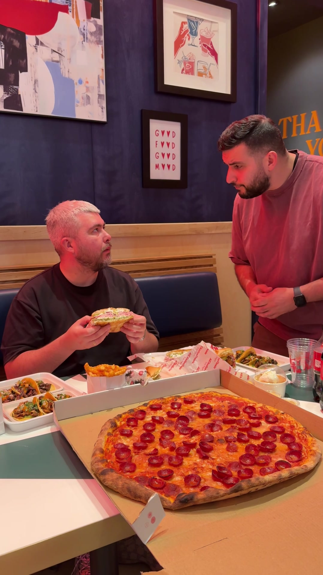 TikTok post by @albert_cancook for The Venetian Las Vegas. Caption reads: Via Via Food Hall at @The Venetian Resort Las....