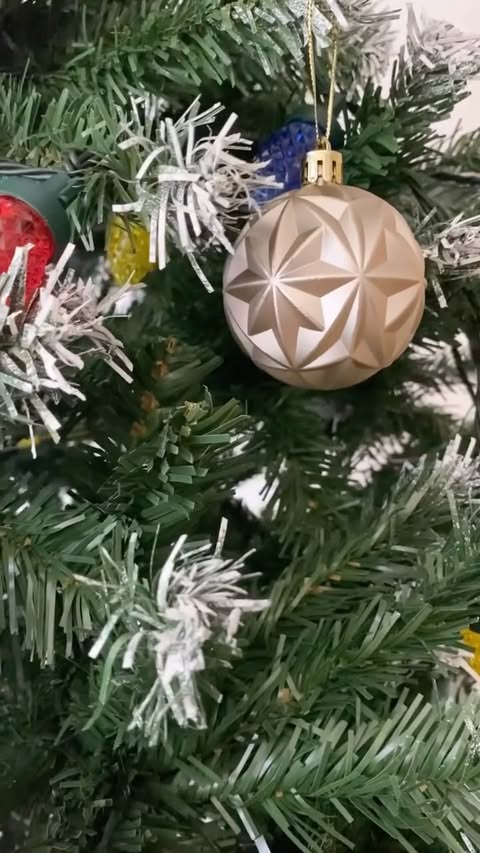 Instagram post by @1navneet.a for Best Choice Products. Caption reads: Just set up our Frosted Green Spruce Tree with the....