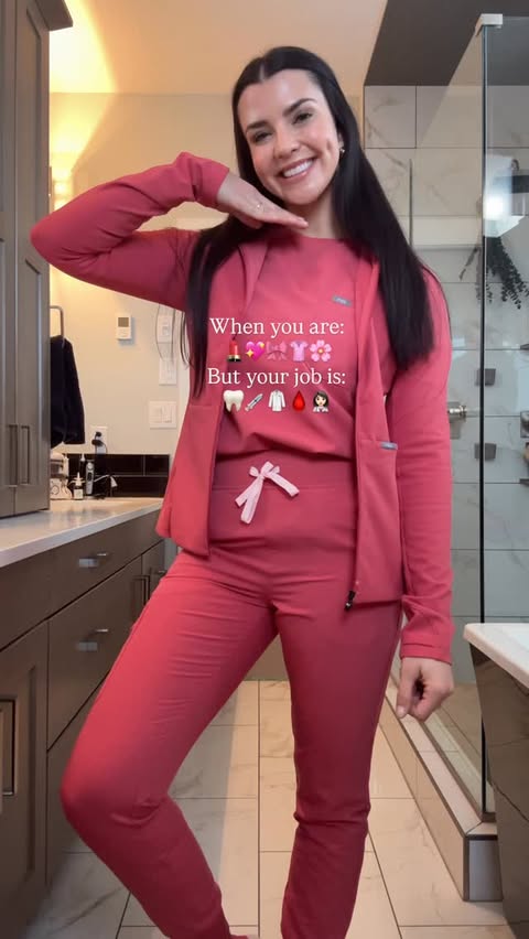 Instagram post by @drashleytop for FIGS. Caption reads: [...] my personality at this point 🤭

New....