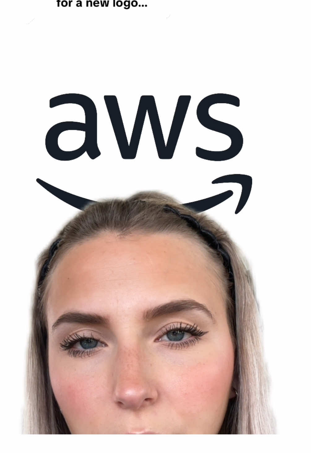 TikTok post by @emilyzugay for Amazon Web Services. Caption reads: Replying to @AWS Wanna learn more about abundant....