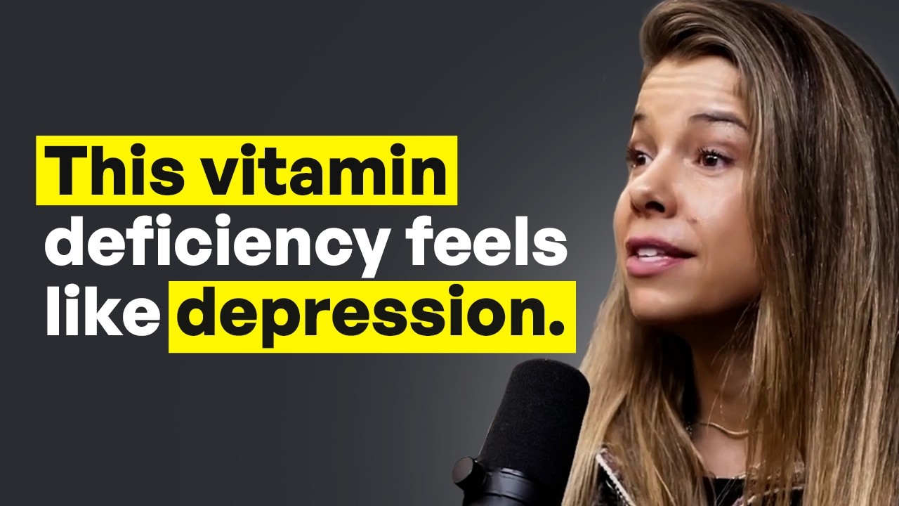 YouTube post by @drmarkhyman for Seed. Caption reads: Rhonda Patrick: The Nutrient Deficiencies Causing....