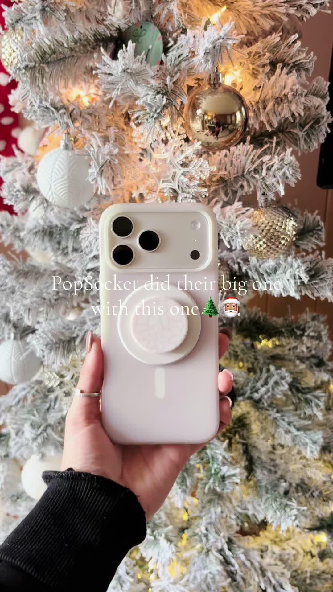 TikTok post by @payt1226 for PopSockets. Caption reads: @PopSockets this case and popsocket combo is ELITE....