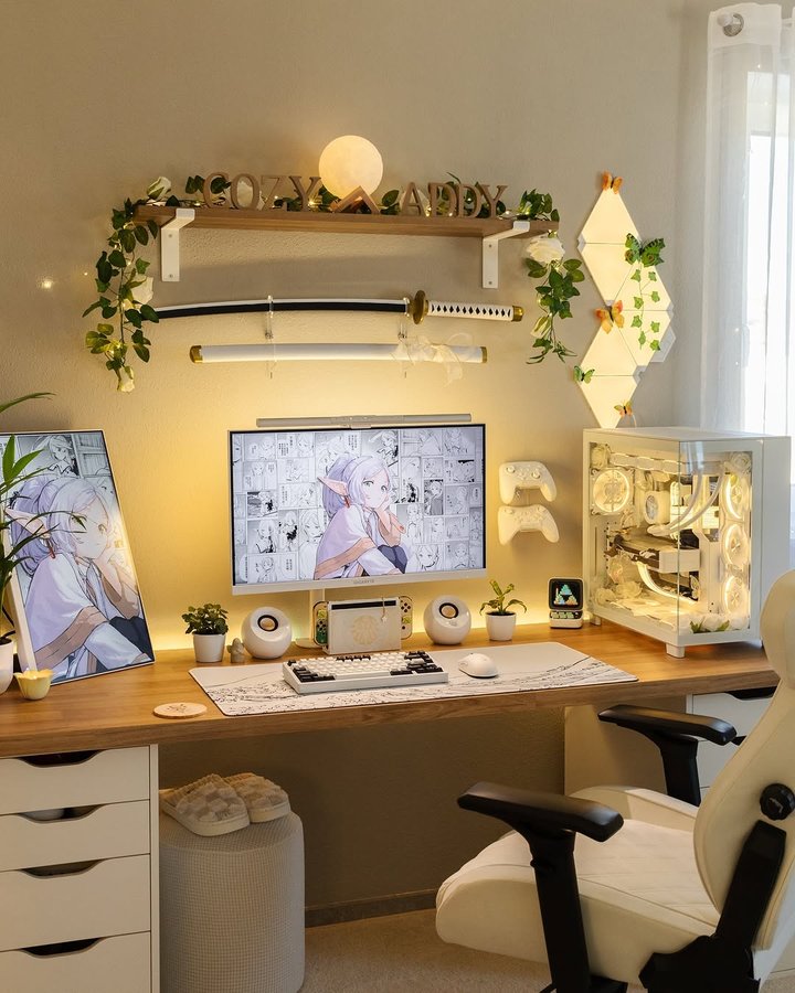 Instagram post by @cozyaddy for Chilkey. Caption reads: happy friday ☁️✨ 

time to relax and recharge....