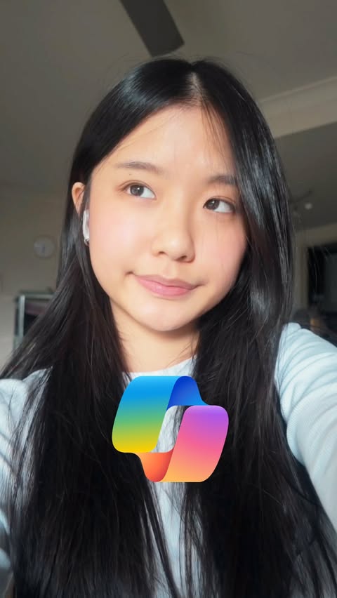 Instagram post by @stephaniechungxh for Microsoft 365. Caption reads: [...] and deciding what to do next. @microsoft365....
