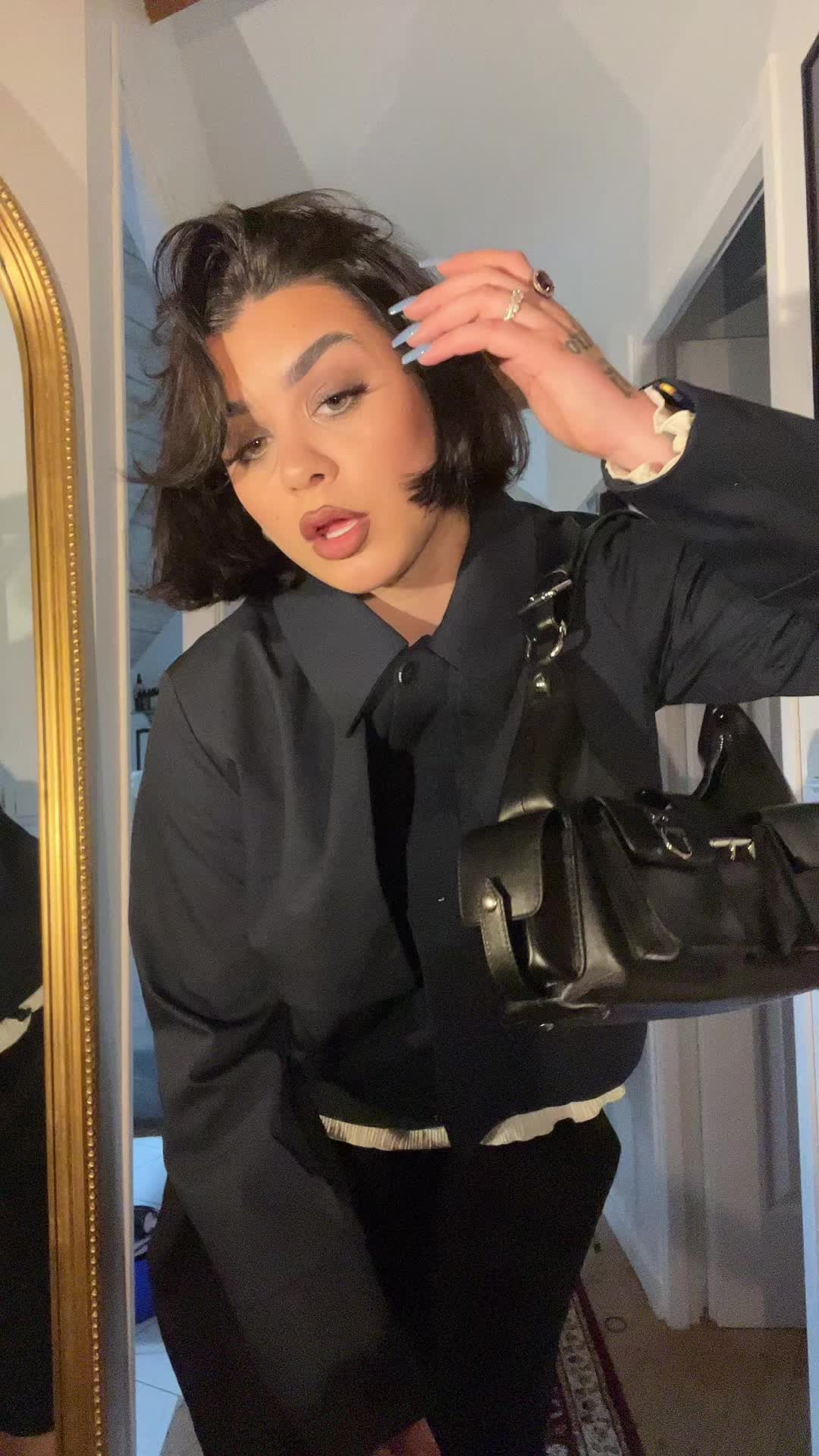 TikTok post by @shaynapropagandeclub for K-way. Caption reads: merci @K-Way *produit offert .